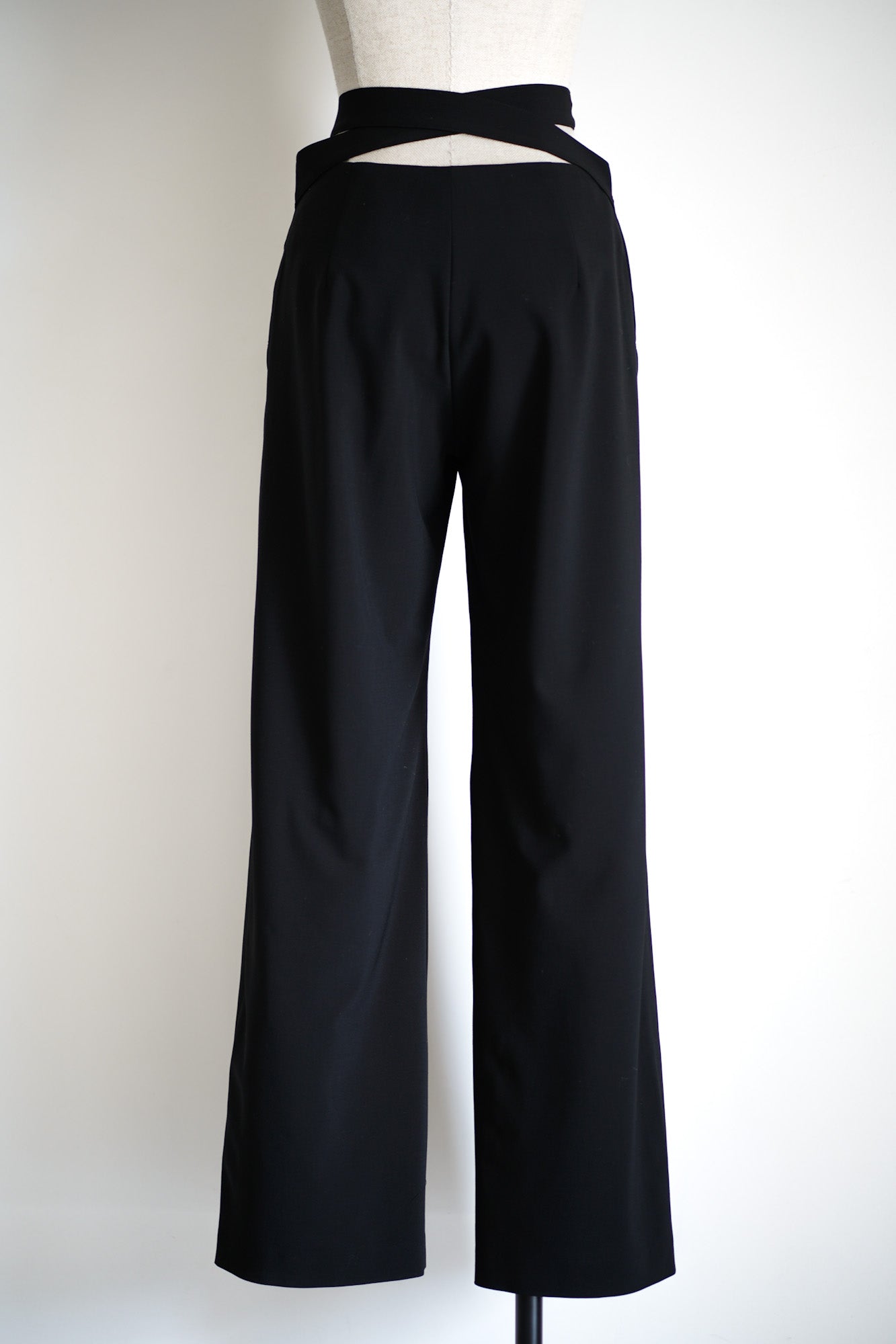 FRINGED BELT TROUSERS