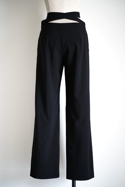FRINGED BELT TROUSERS