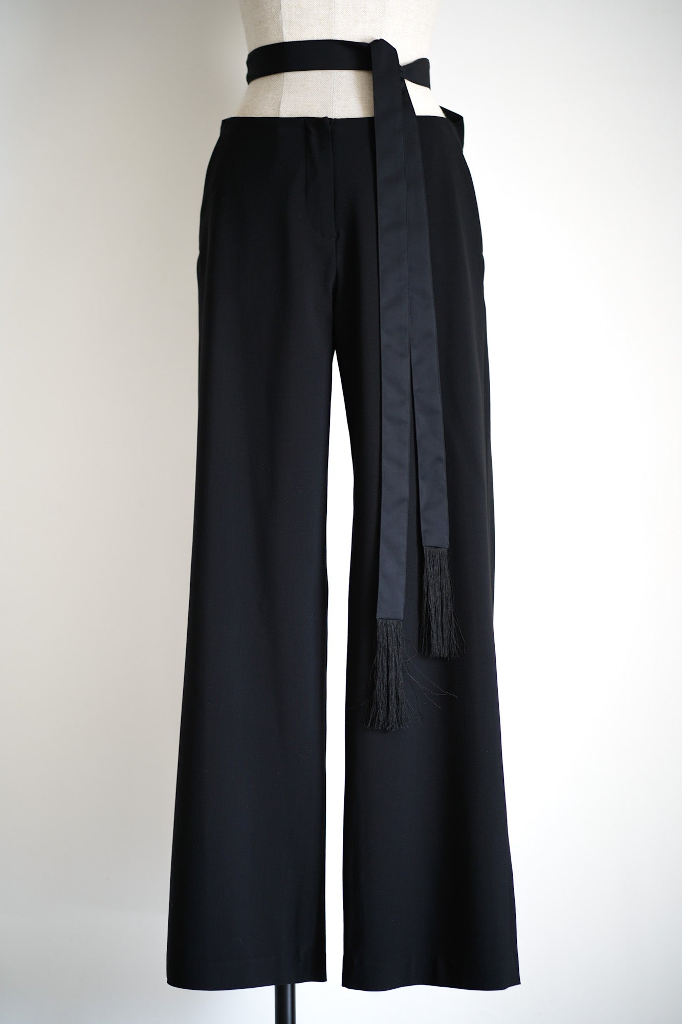 FRINGED BELT TROUSERS