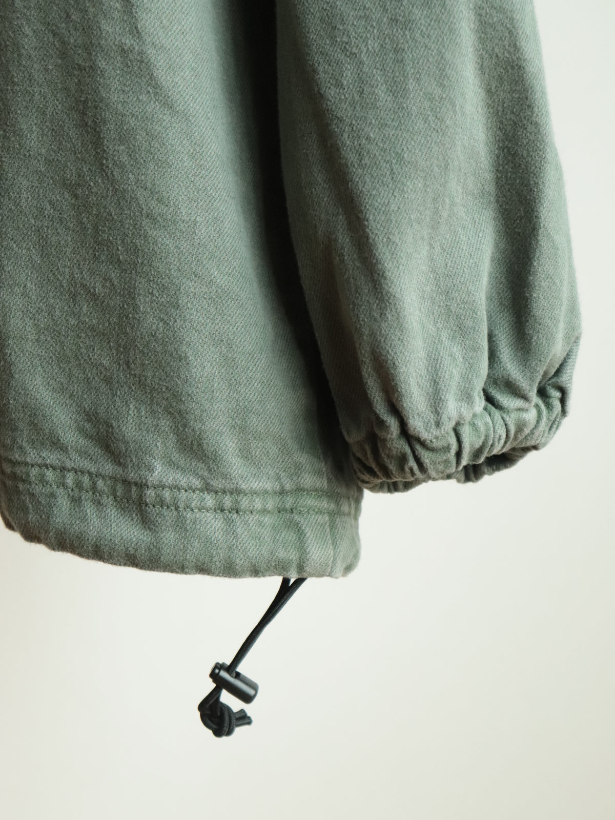 MOLE HOODED LS SHIRT PIGMENT DYE