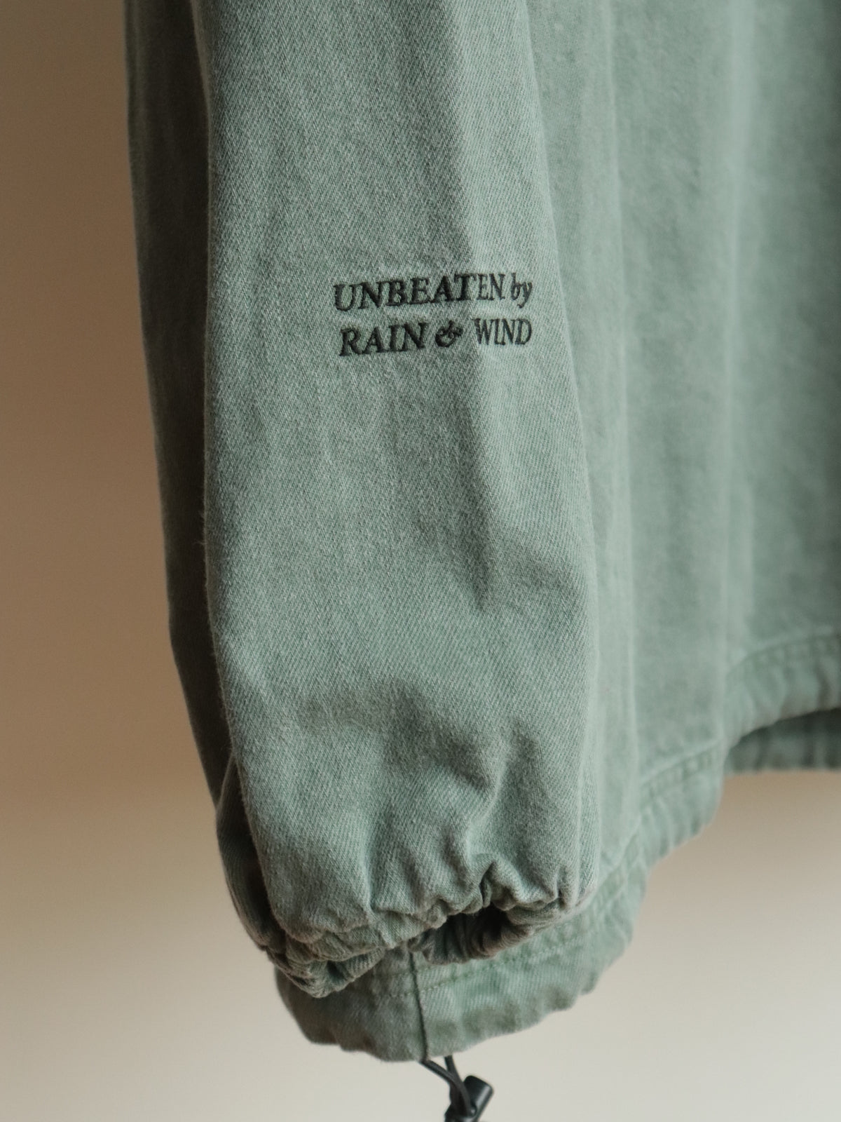 MOLE HOODED LS SHIRT PIGMENT DYE