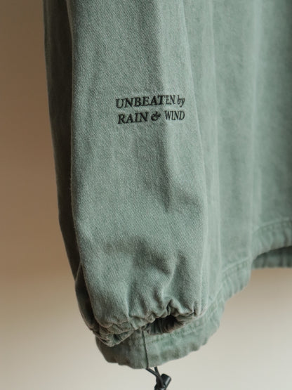 MOLE HOODED LS SHIRT PIGMENT DYE