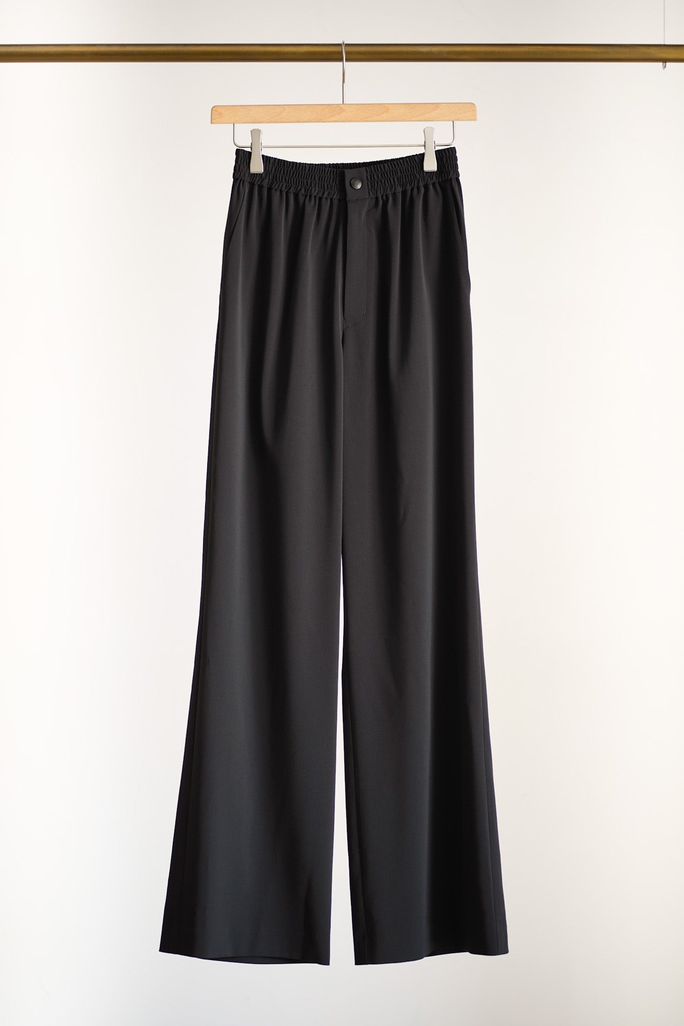 STRETCH WIDE LEG PANTS