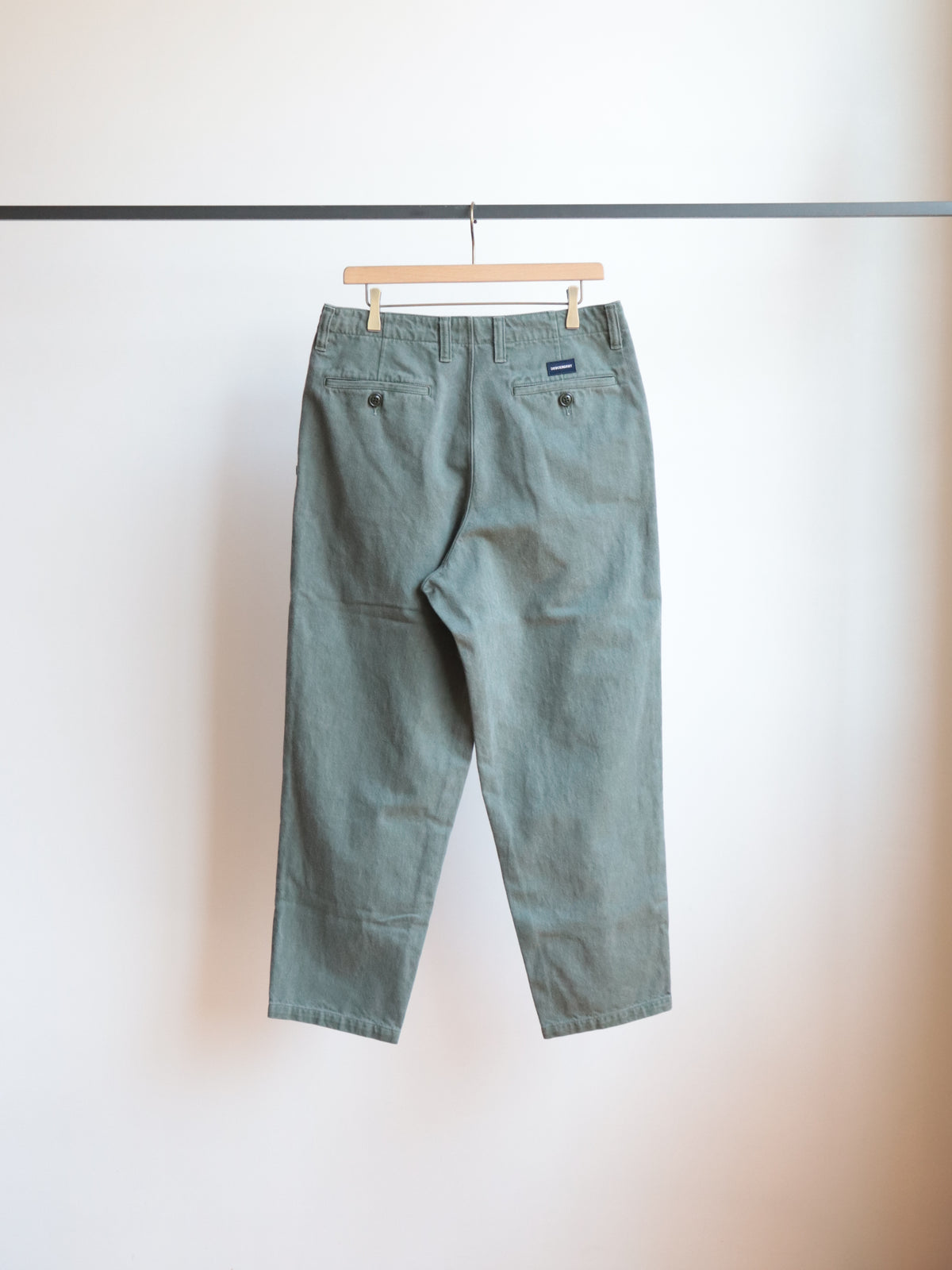 DC-6 TWILL TROUSERS PIGMENT DYE