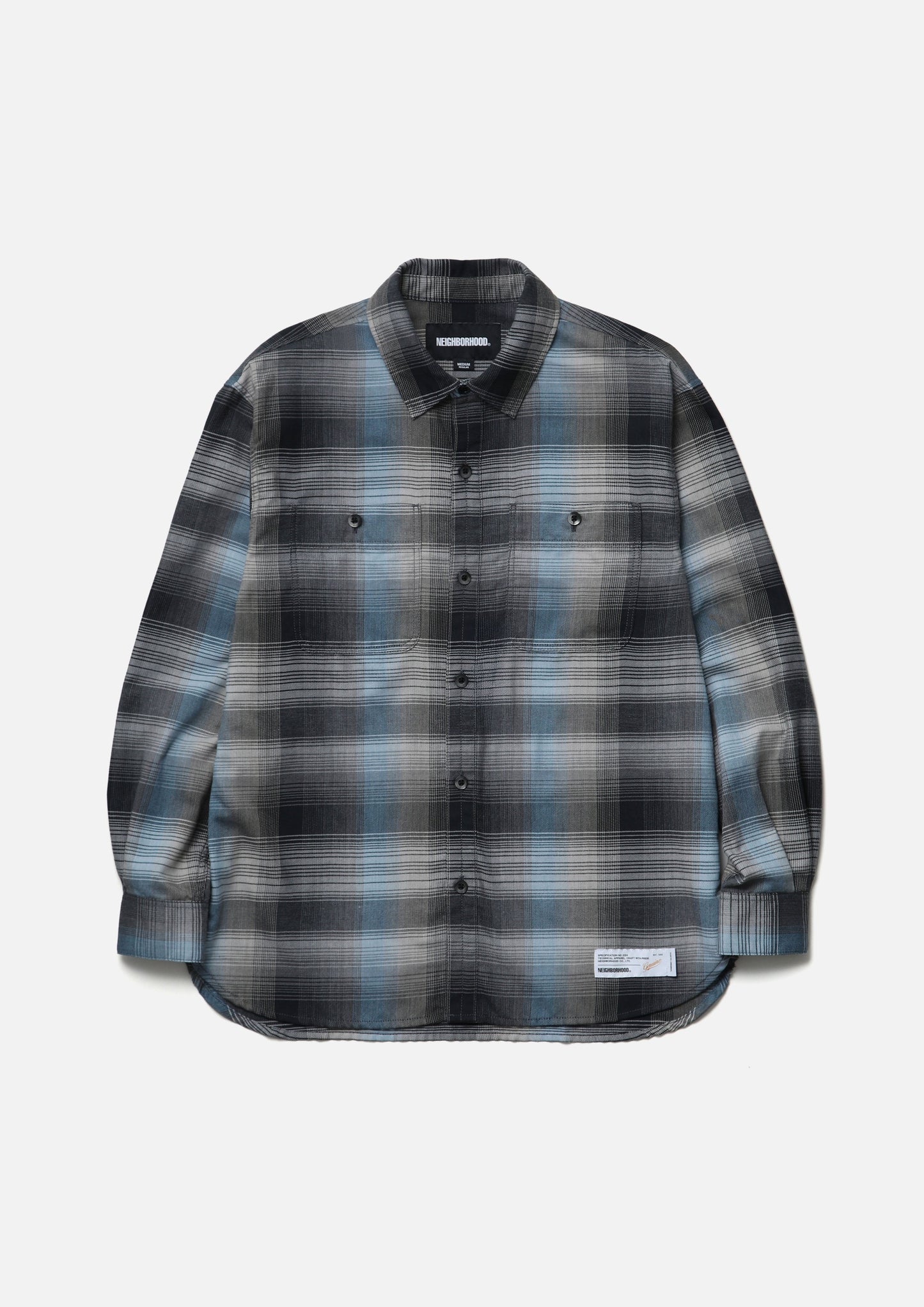 HOMBRE CHECK SHIRT LS