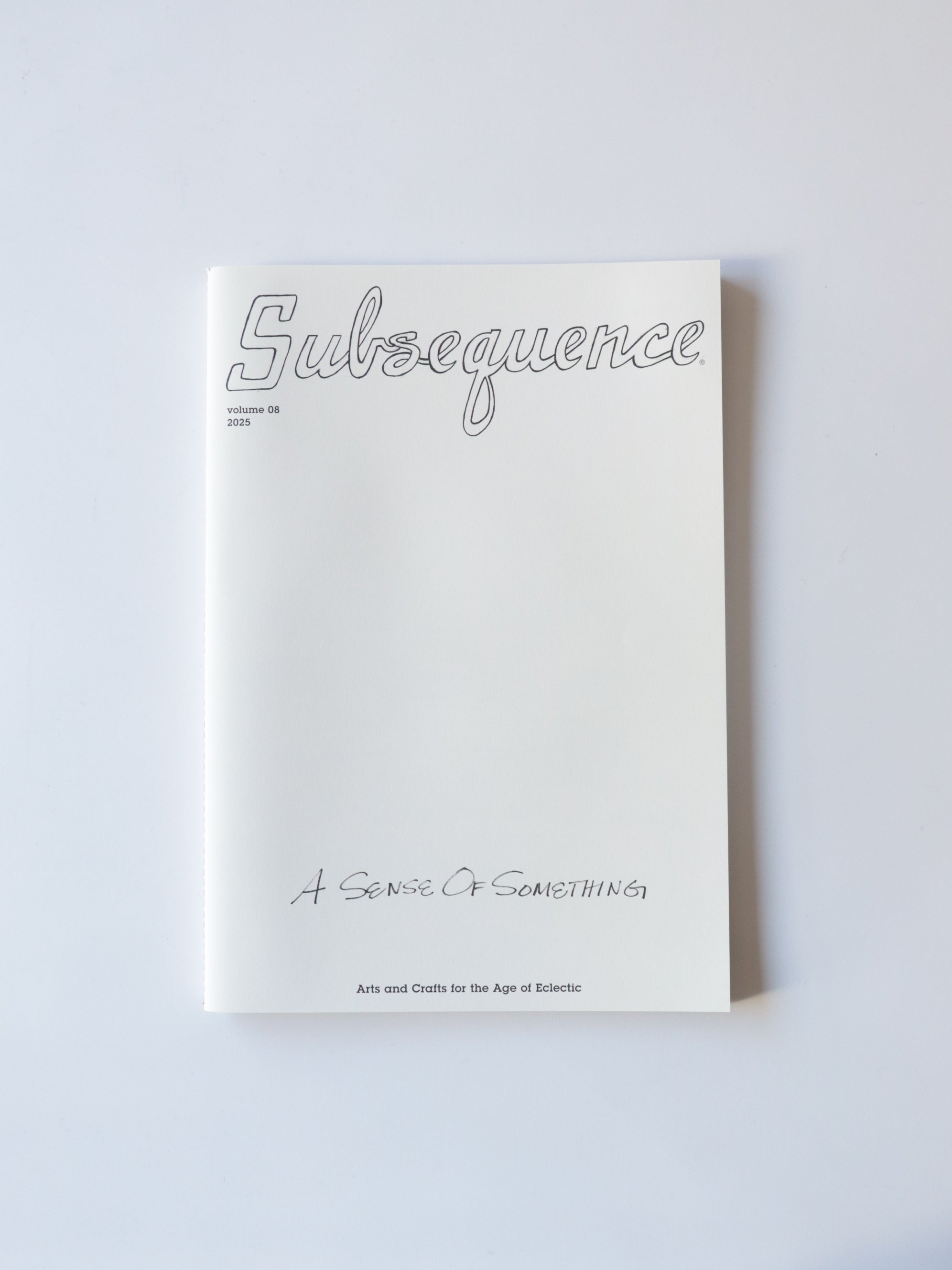 Subsequence Magazine – イデアル公式オンラインショップ