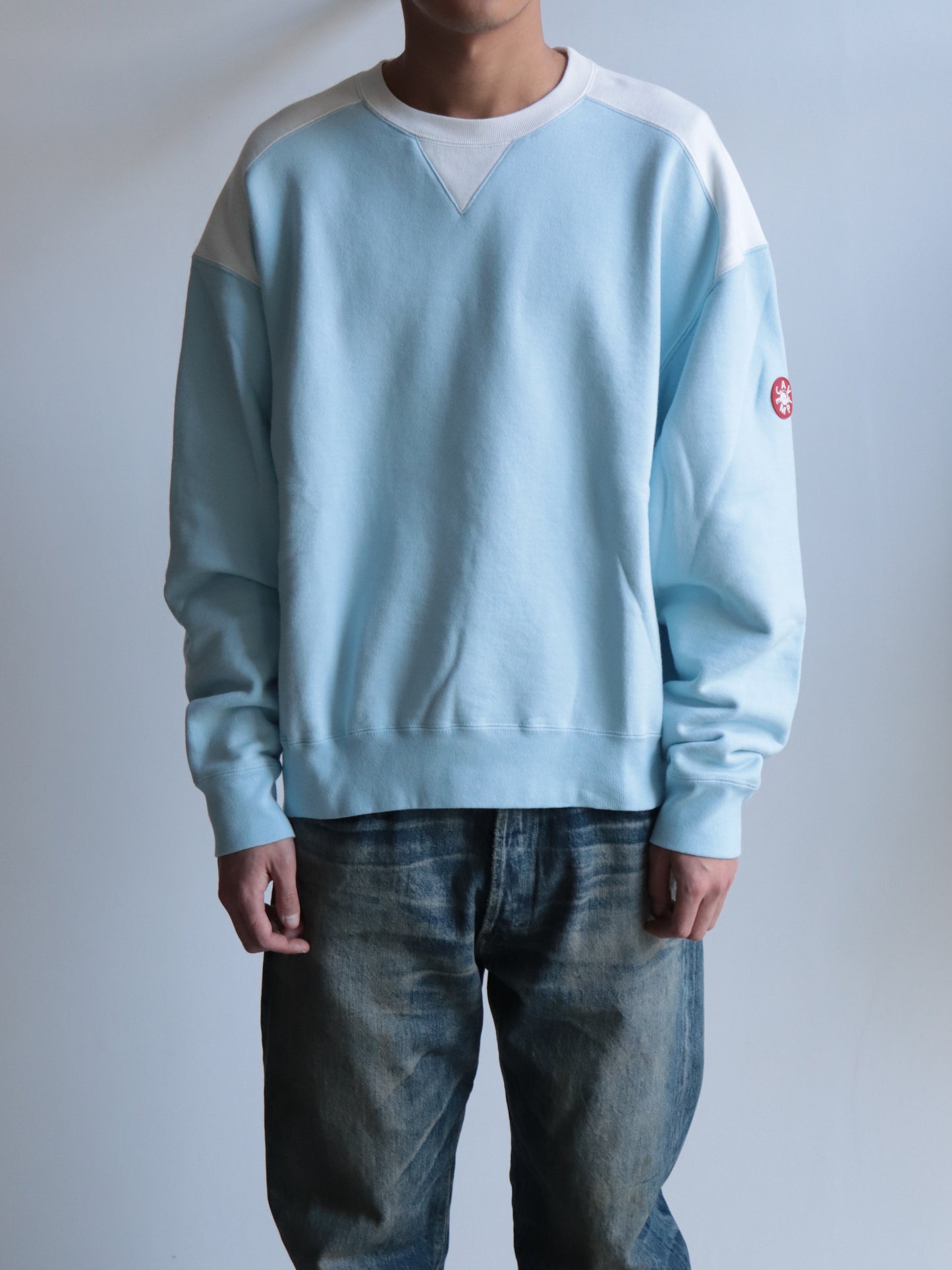 PANEL SHOULDER CREW NECK