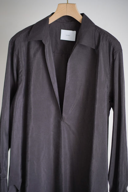 SILK NYLON SKIPPER SHIRT