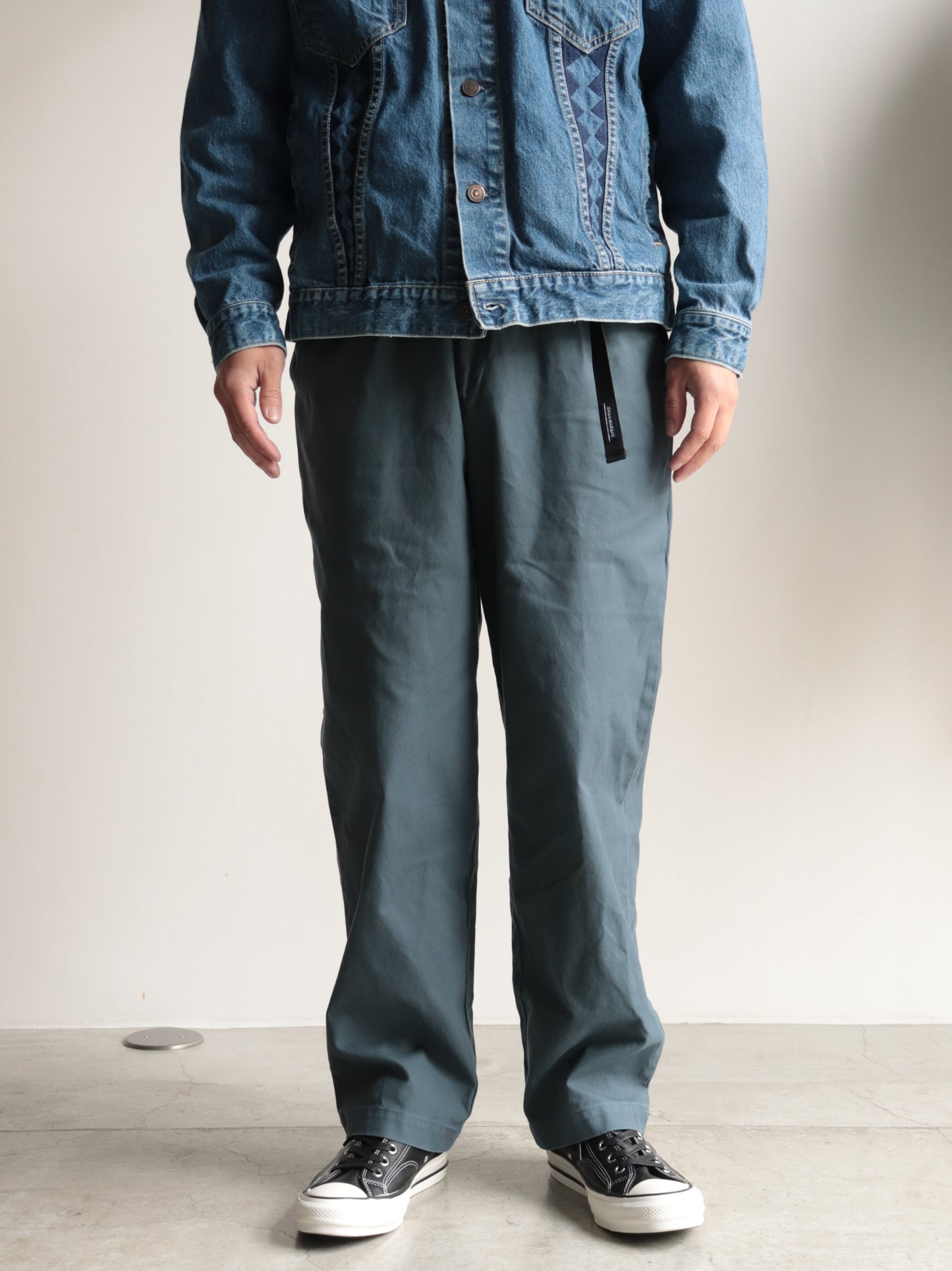 CLASP DUCK WEBBING TROUSERS