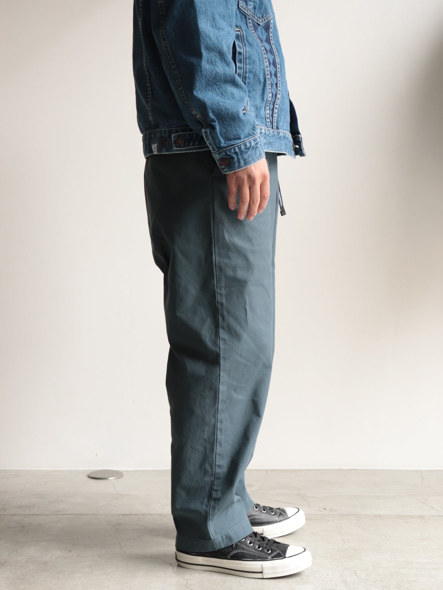 CLASP DUCK WEBBING TROUSERS