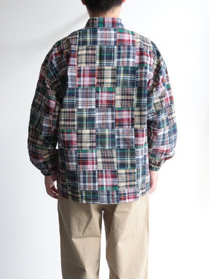 TETTY PULLOVER PATCH WORK LS SHIRT