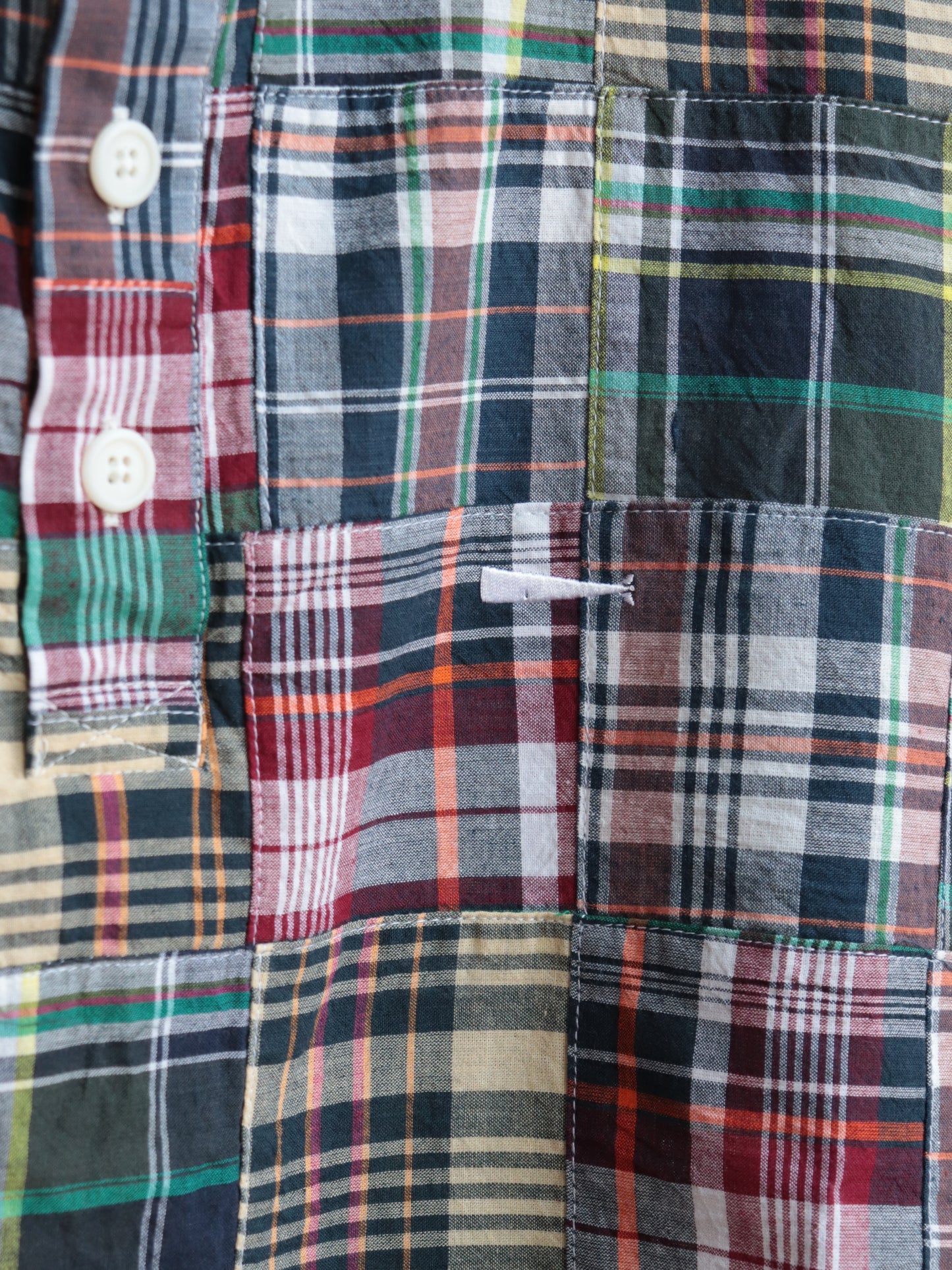 TETTY PULLOVER PATCH WORK LS SHIRT