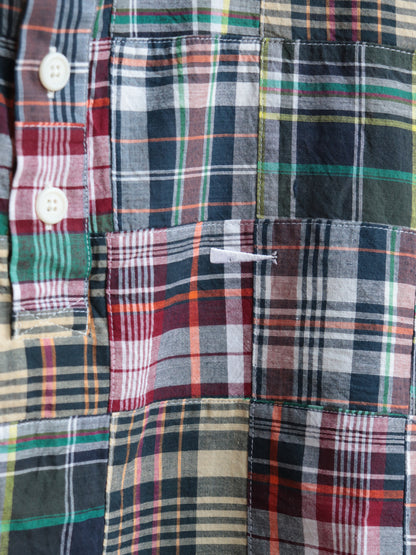 TETTY PULLOVER PATCH WORK LS SHIRT
