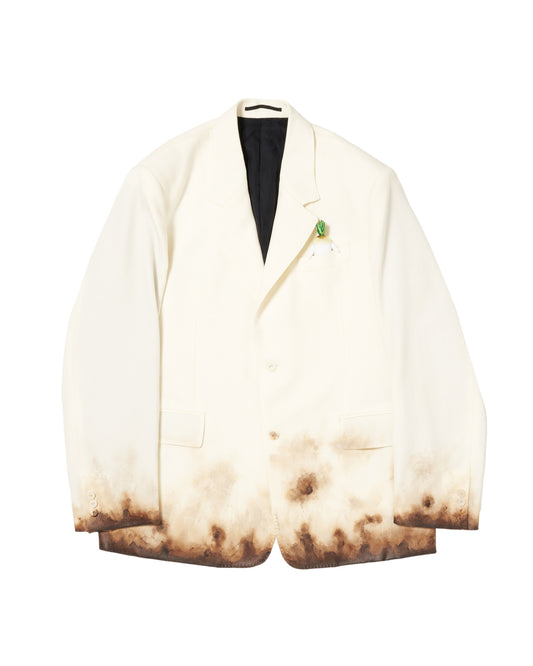 MUD-HAND-PAINTED TAILORED JACKET