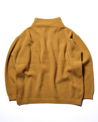 stand collar pullover