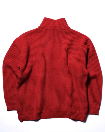 stand collar pullover
