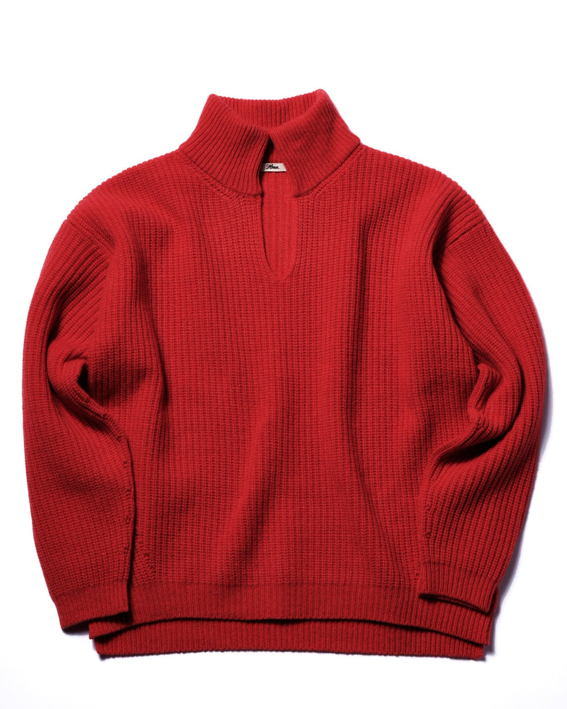 stand collar pullover