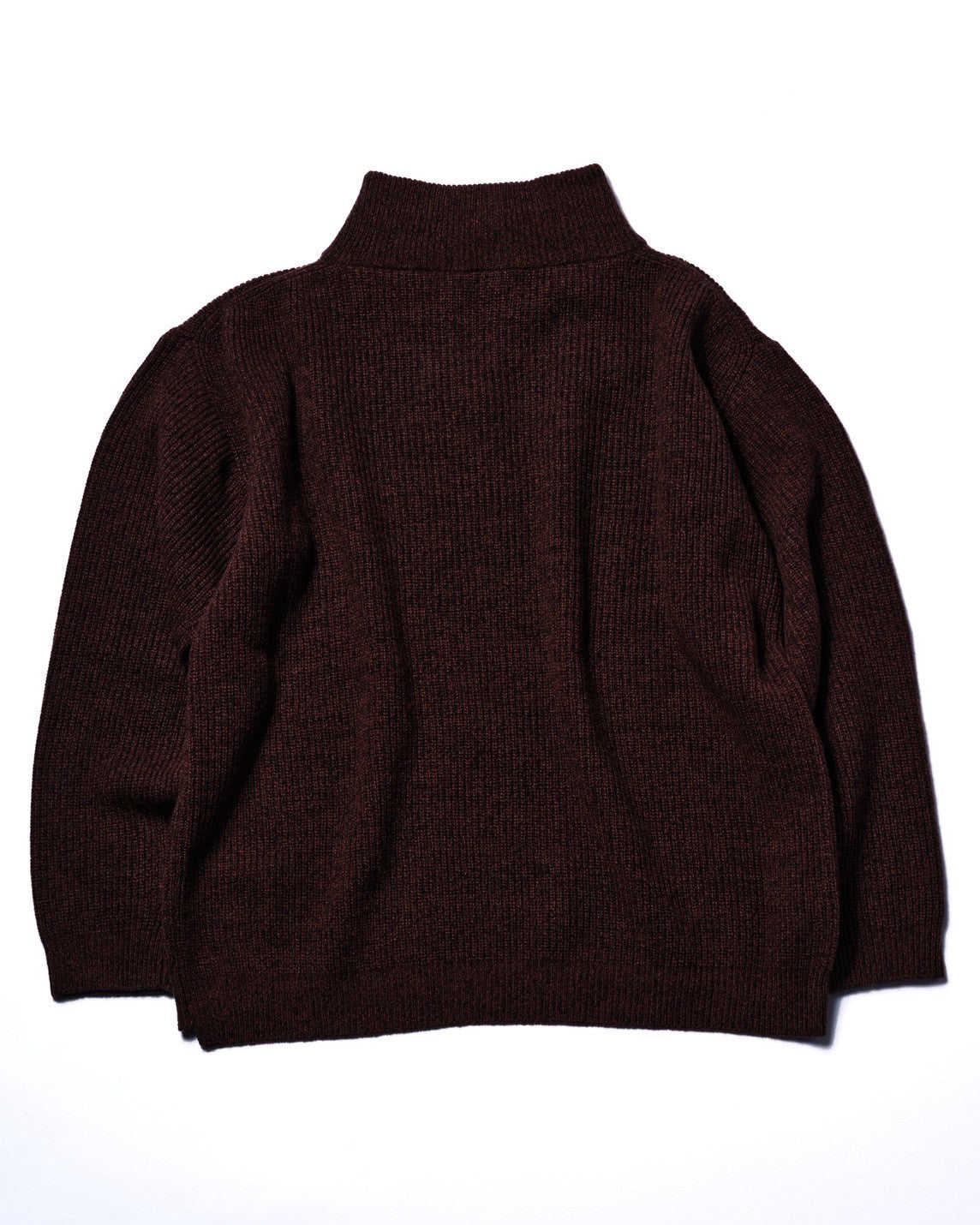 stand collar pullover