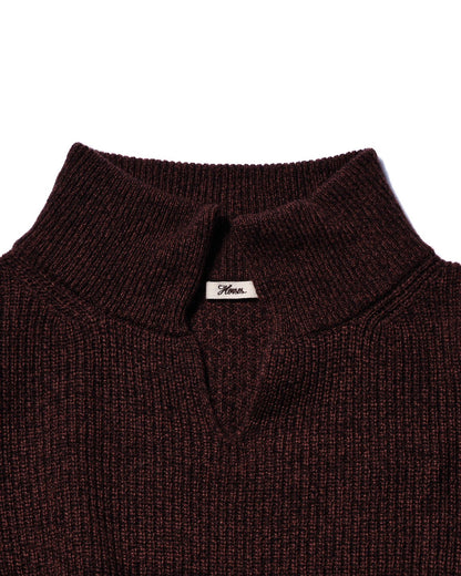 stand collar pullover