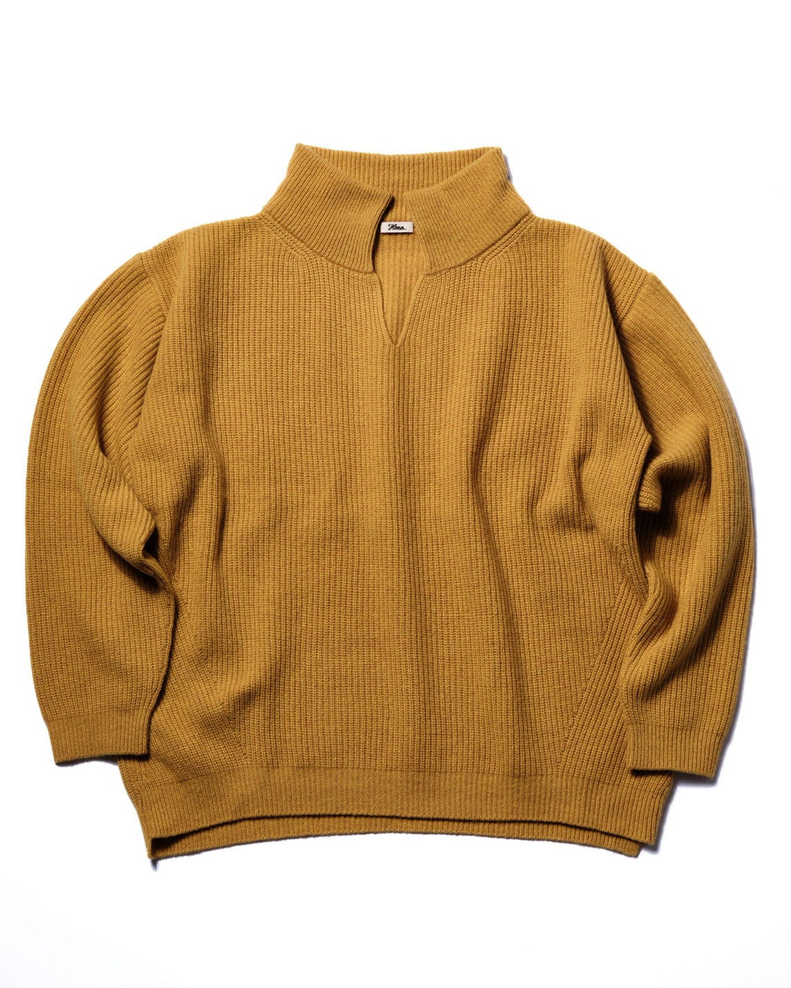 stand collar pullover