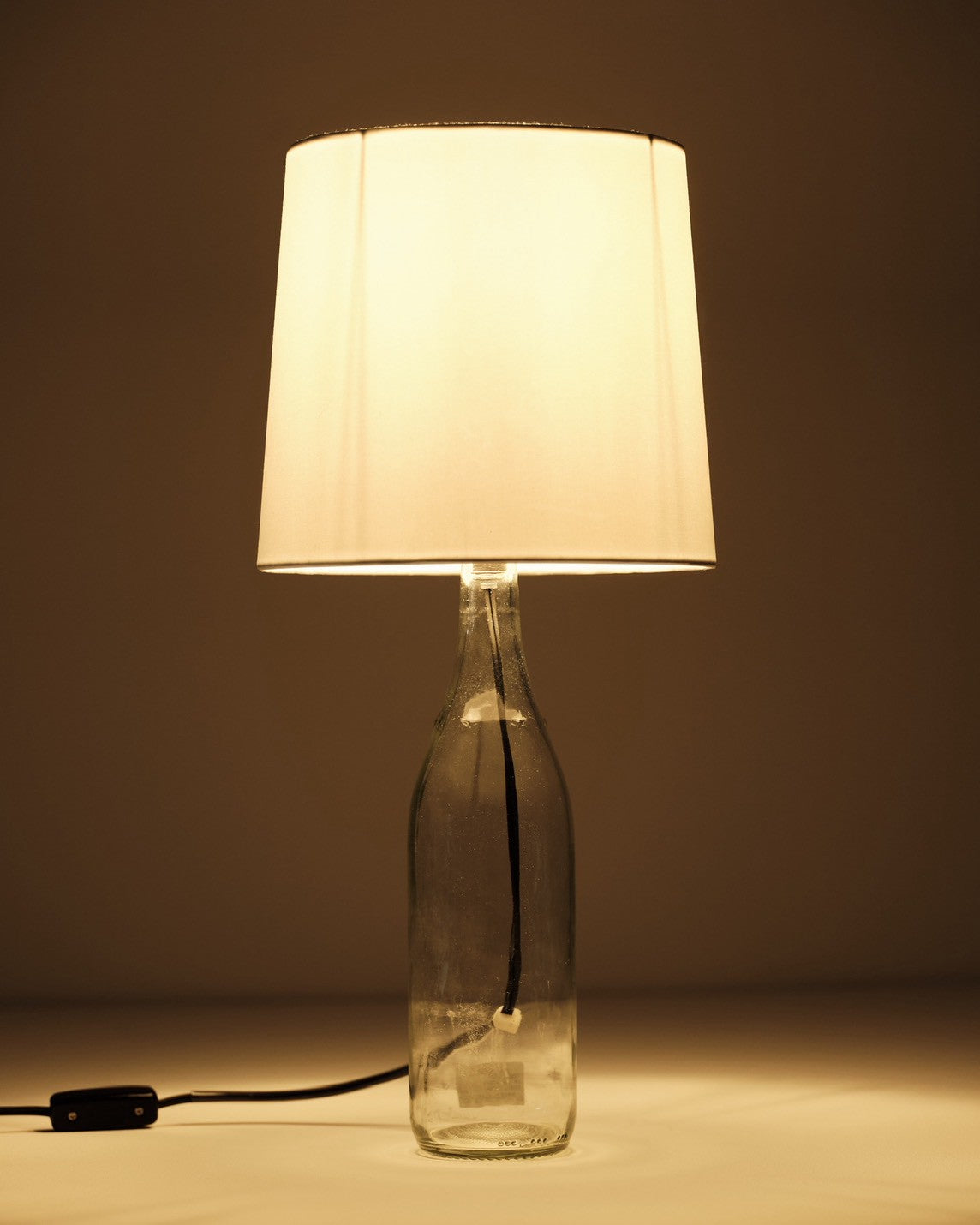 wine bottle lamp