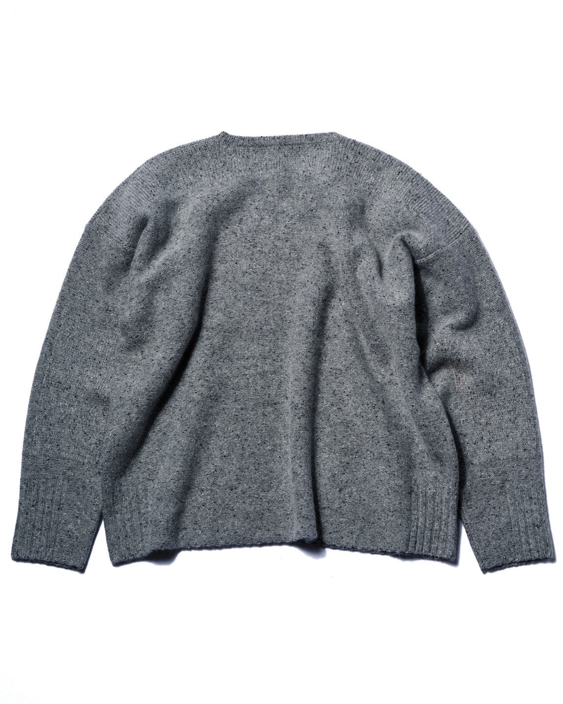tweed v neck pullover