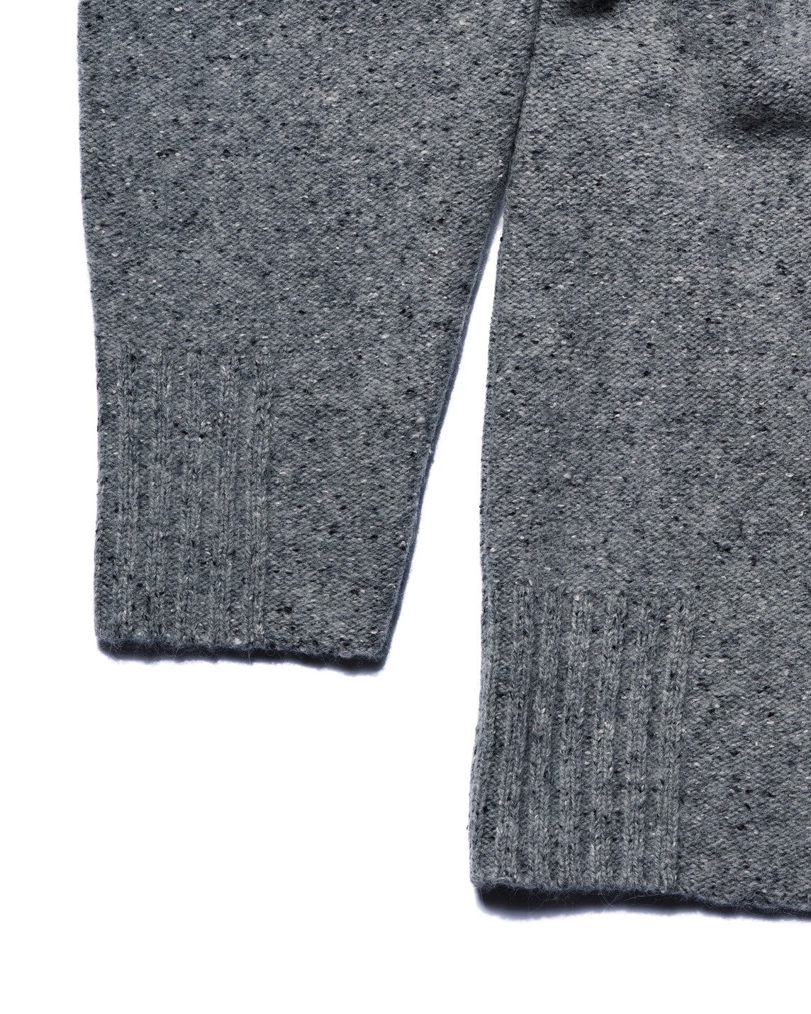 tweed v neck pullover