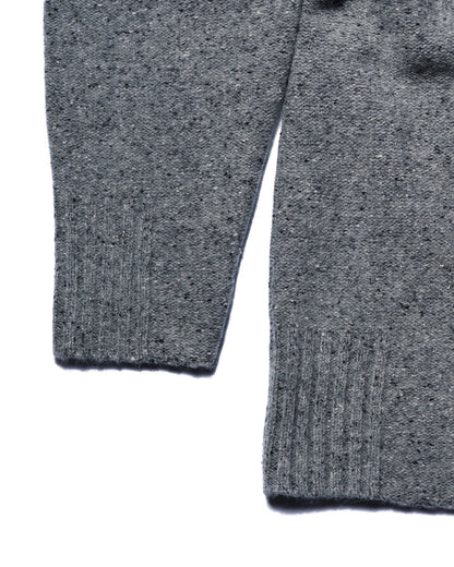 tweed v neck pullover