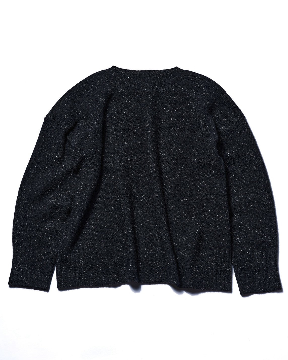 tweed v neck pullover