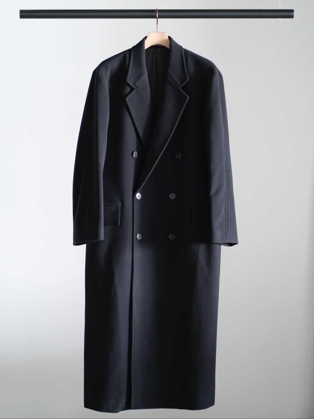 SUPER FINE WOOL MOSSER CHESTERFIELD COAT
