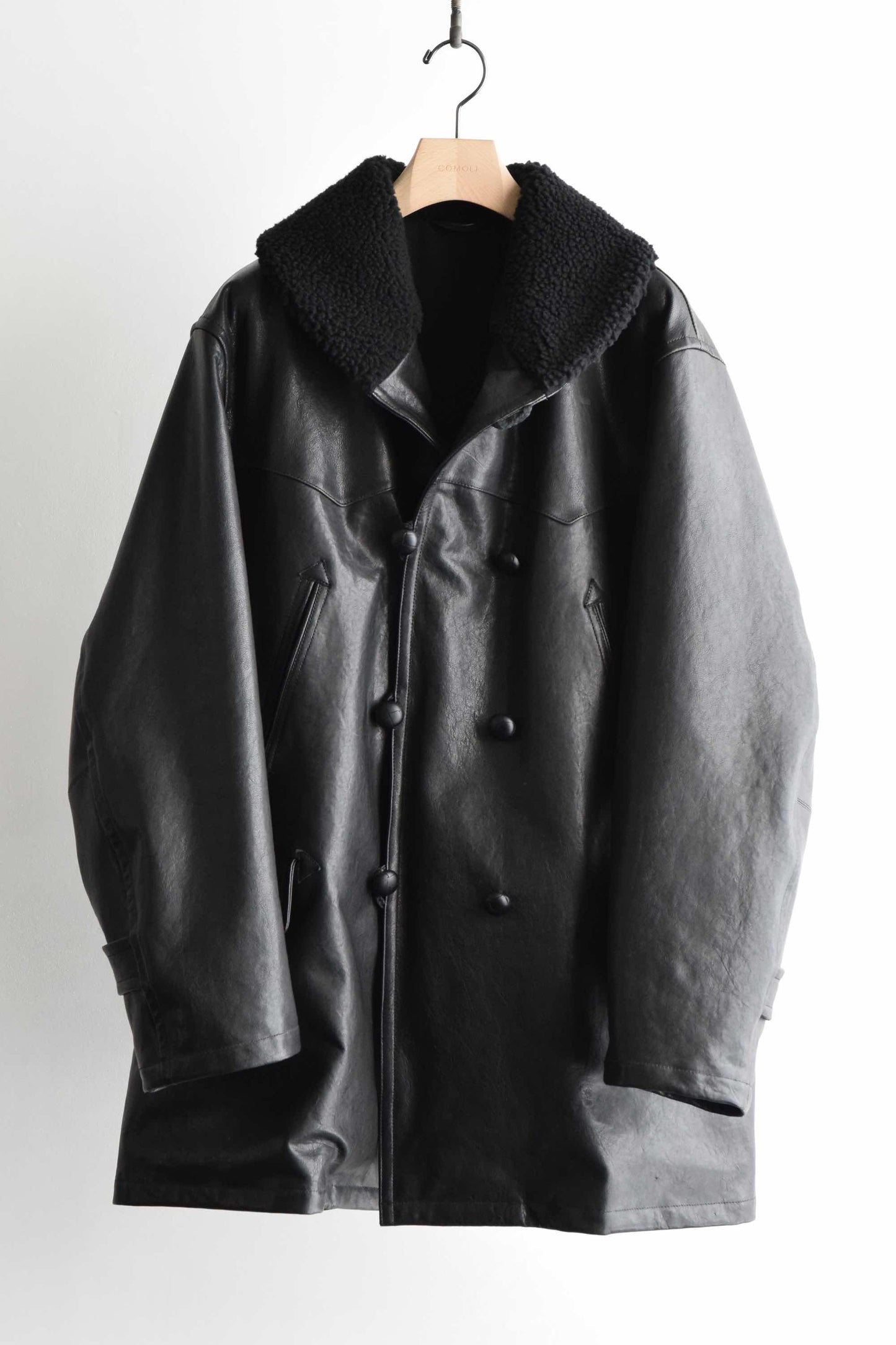 ラムレザー カナディアンコート