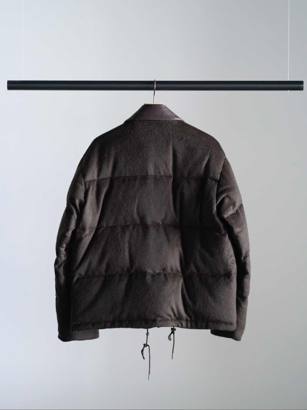 BABY CAMEL FLANNEL DOWN BLOUSON