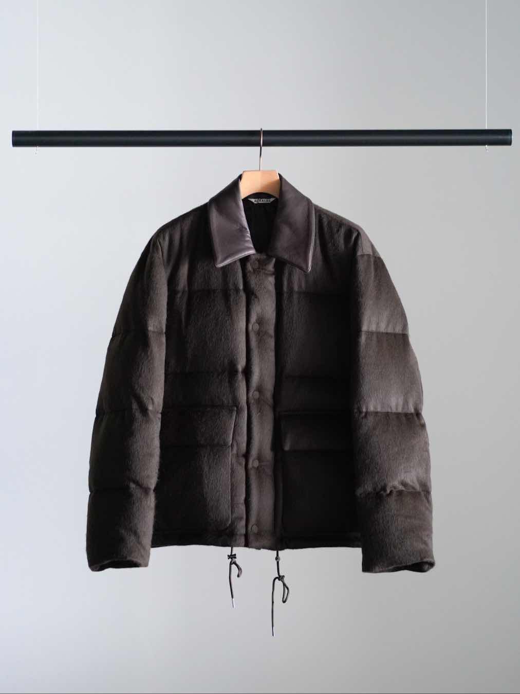 BABY CAMEL FLANNEL DOWN BLOUSON