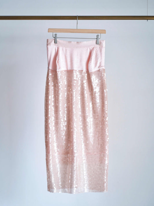 スパンコールスカート