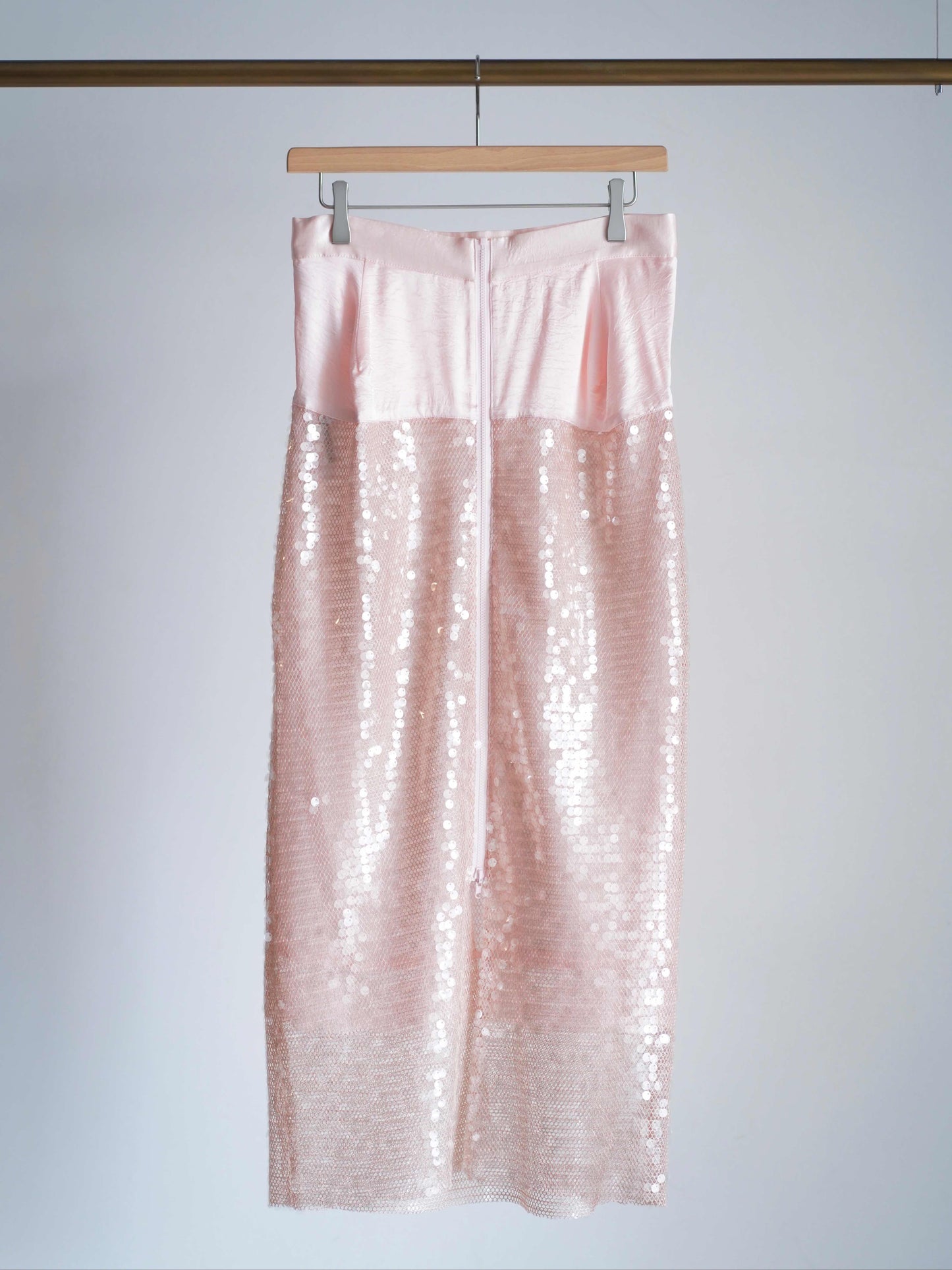 スパンコールスカート