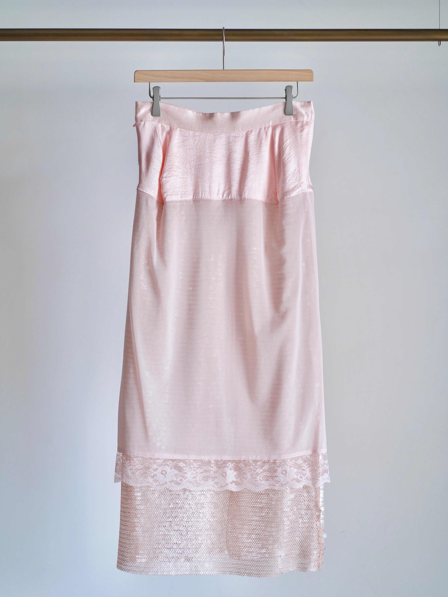 スパンコールスカート