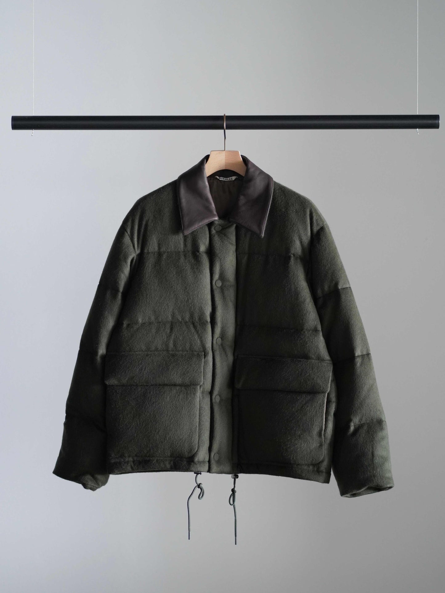 BABY CAMEL FLANNEL DOWN BLOUSON