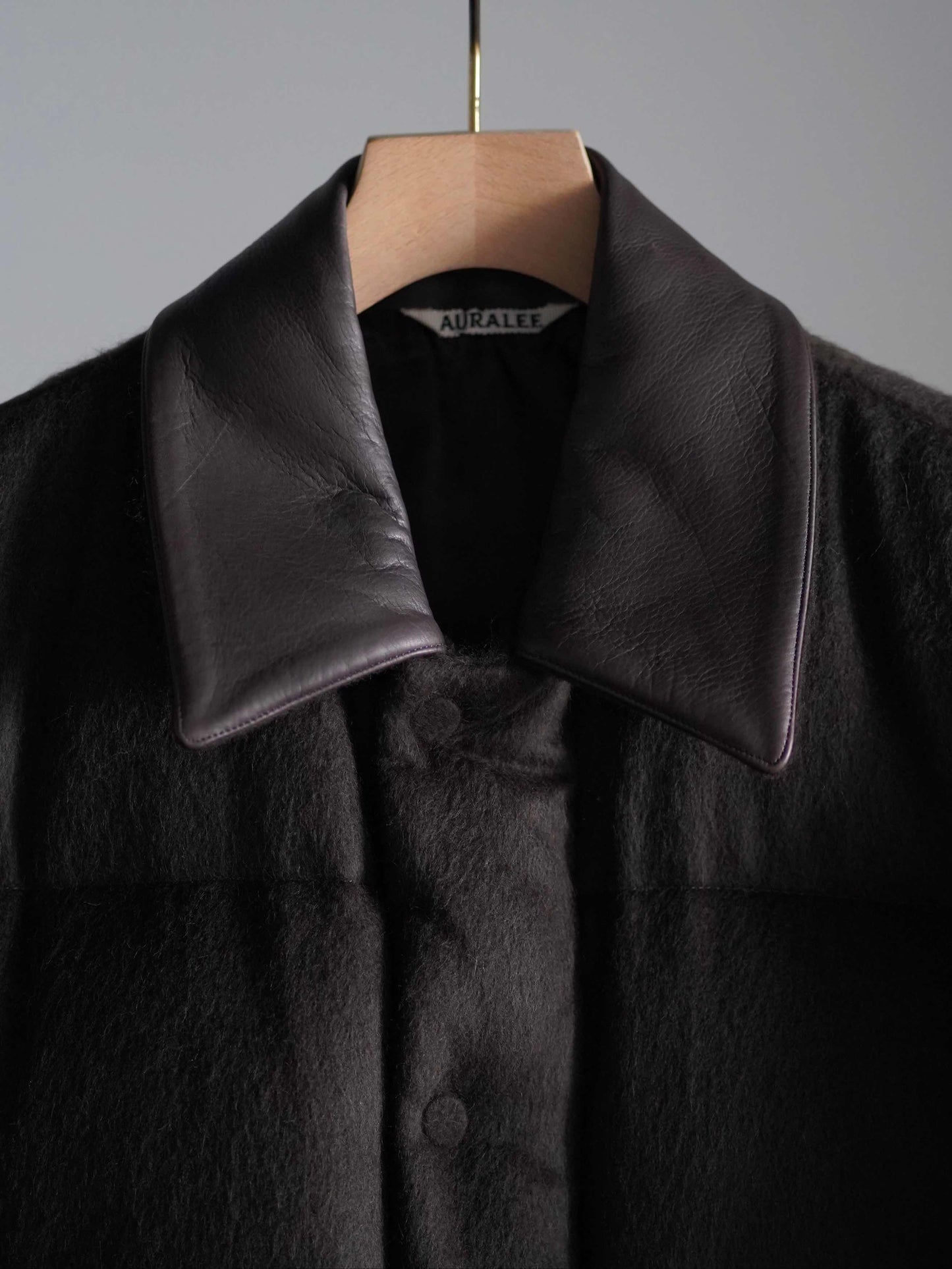 BABY CAMEL FLANNEL DOWN BLOUSON