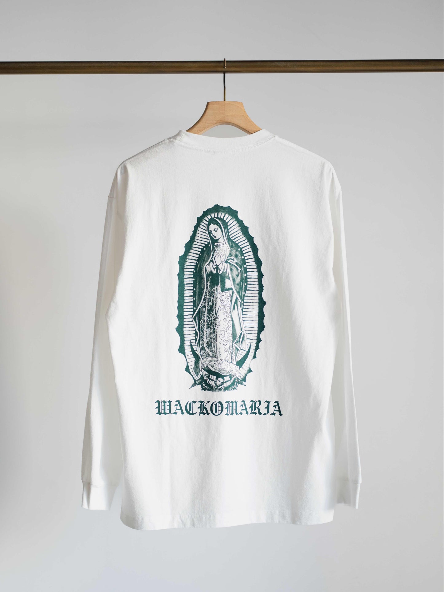 WASHED HEAVY WEIGHT CREW NECK LONG SLEEVE T-SHIRT ( TYPE-2 )