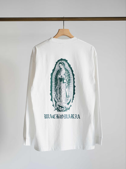 WASHED HEAVY WEIGHT CREW NECK LONG SLEEVE T-SHIRT ( TYPE-2 )