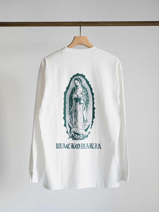 WASHED HEAVY WEIGHT CREW NECK LONG SLEEVE T-SHIRT ( TYPE-2 )