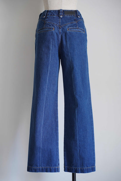 ORGANIC COTTON HIGH-WAISTED JEANS