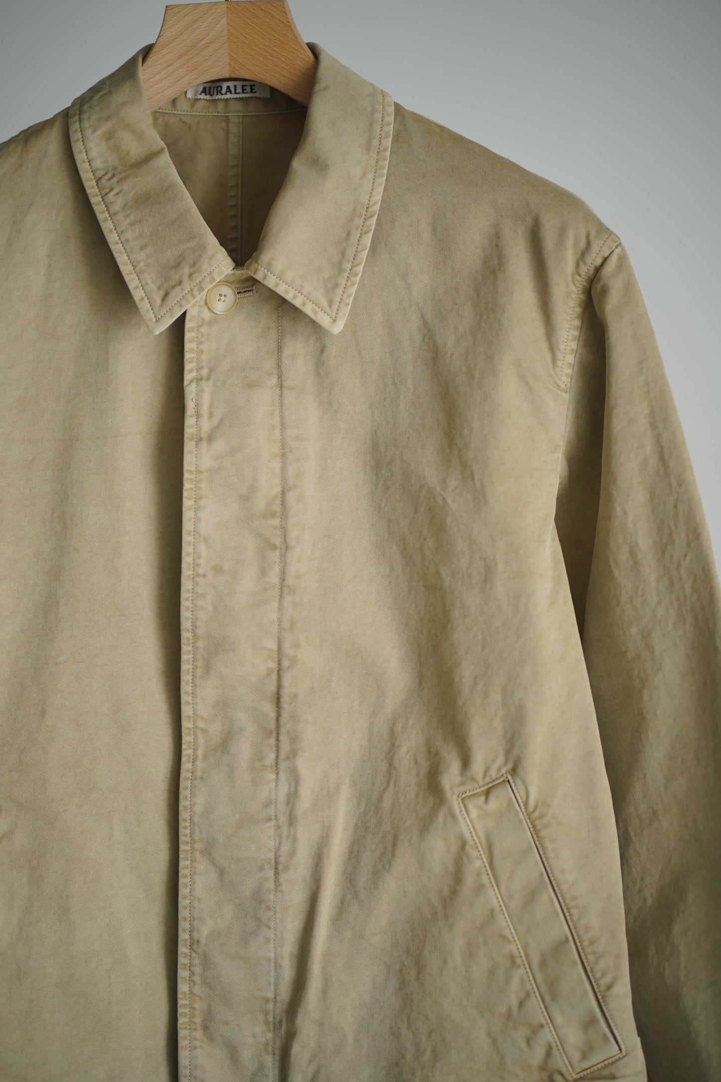 GARMENT-DYED FINX LIGHT CHINO BLOUSON