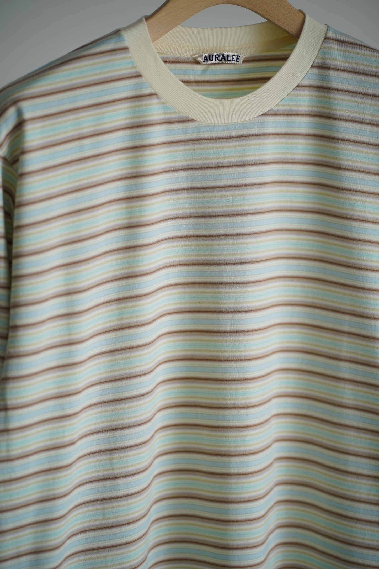 GRADIENT STRIPE JERSEY L/S TEE