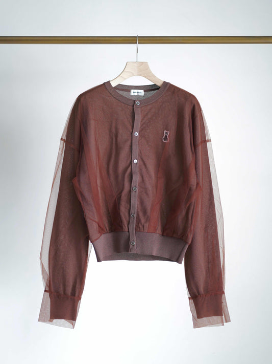 ニットカーディガン