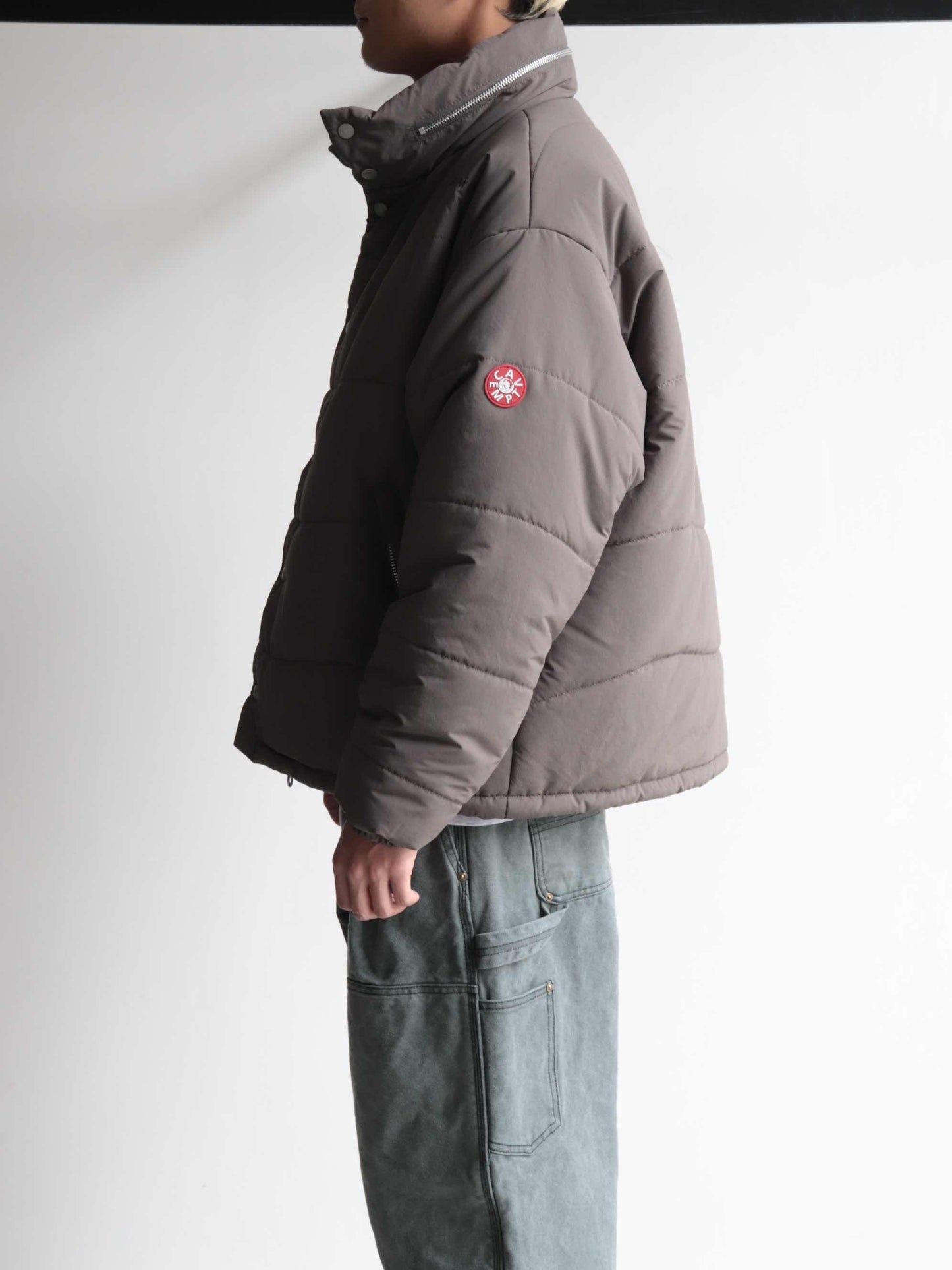 WAVE STITCH PUFF JACKET