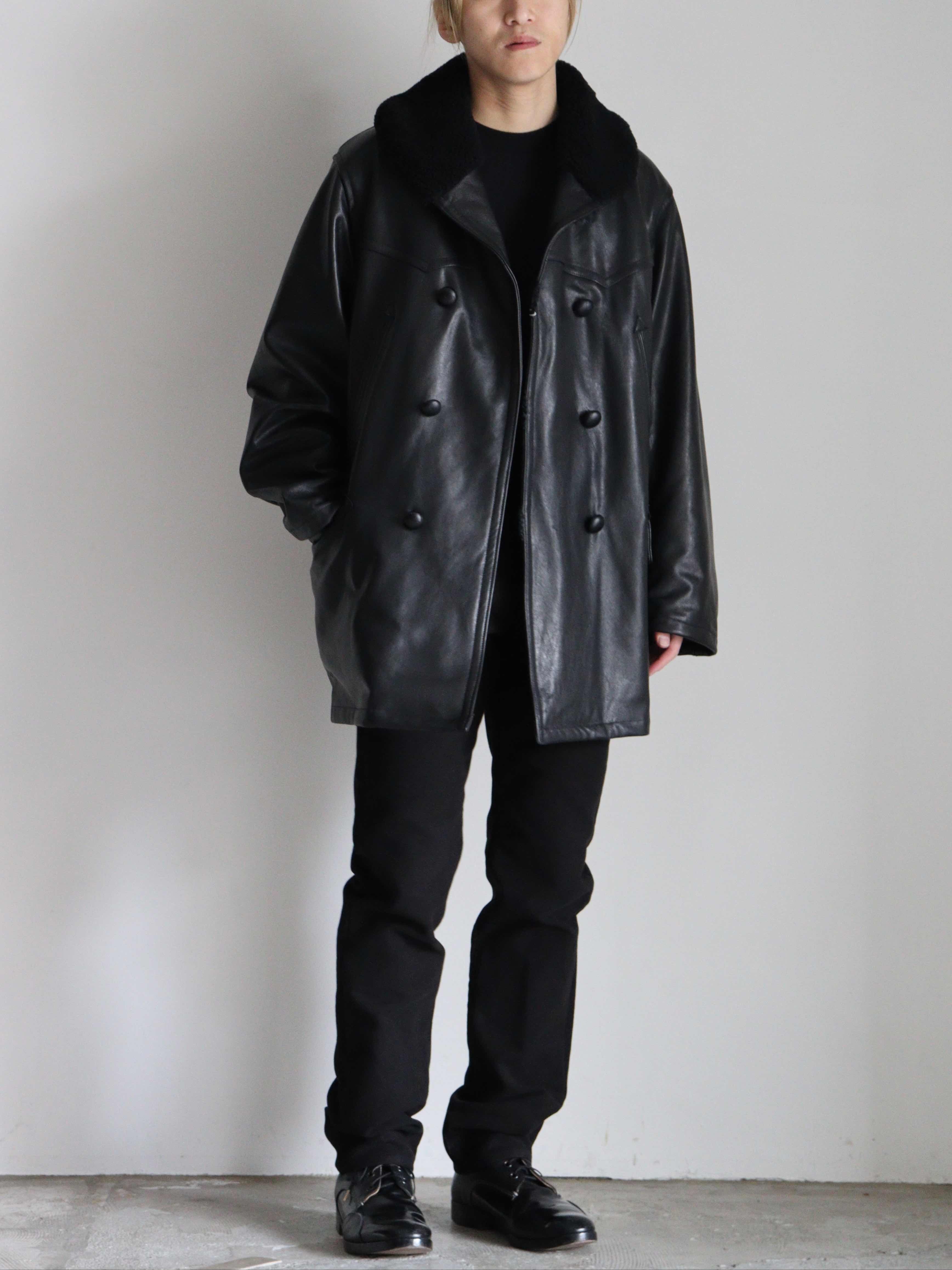 COMOLI | ラムレザー カナディアンコート | 公式通販 – イデアル公式