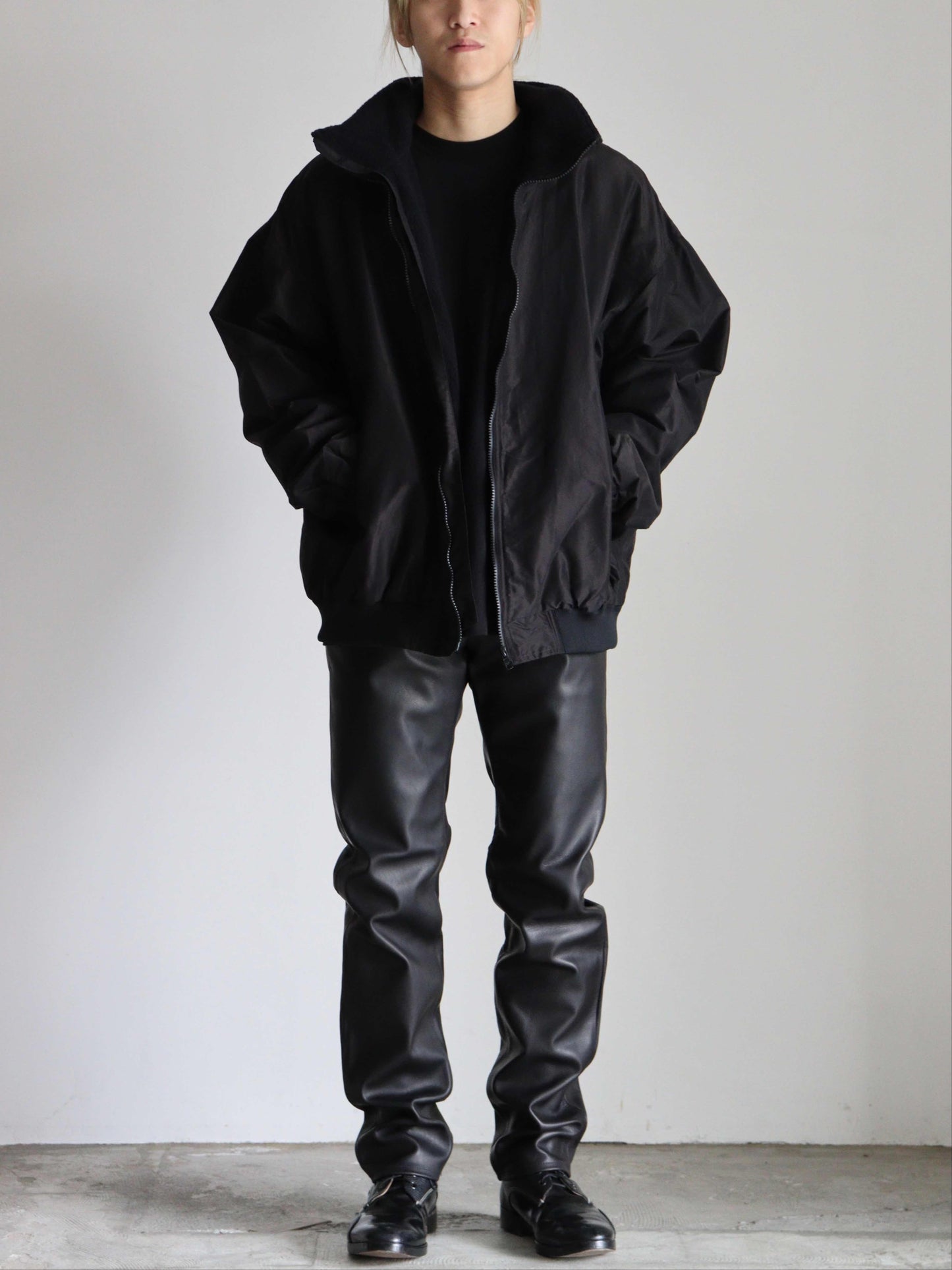 コットンシルク トラックジャケット