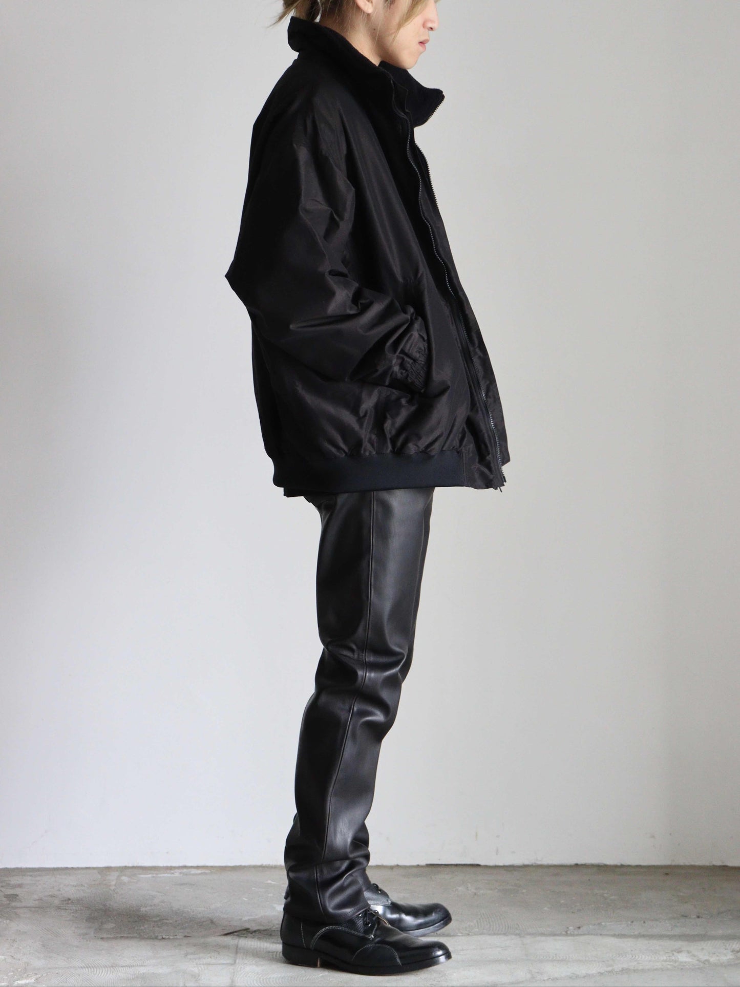 コットンシルク トラックジャケット