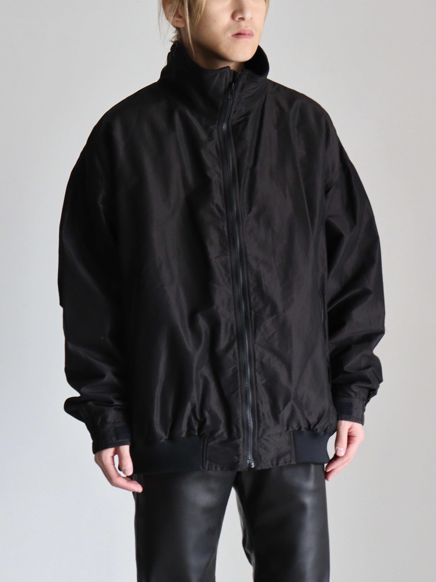 コットンシルク トラックジャケット